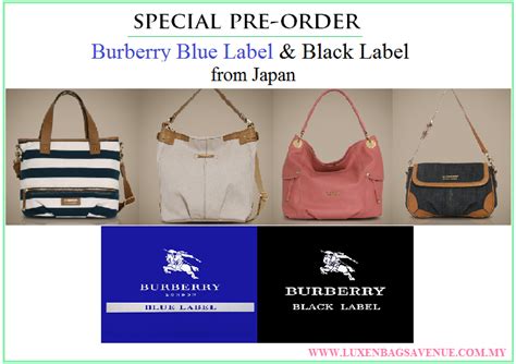 burberry blue label black label|burberry blue label japan.